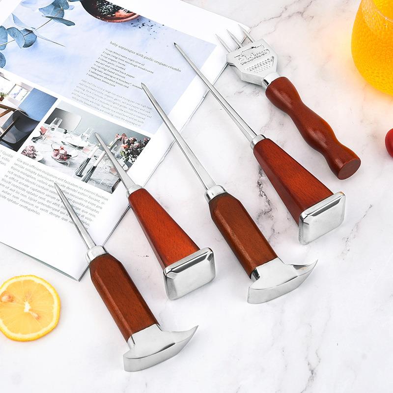 调酒凿冰器日式三叉冰锥三头冰锥单叉冰锥削冰刀切冰刀酒吧 现货