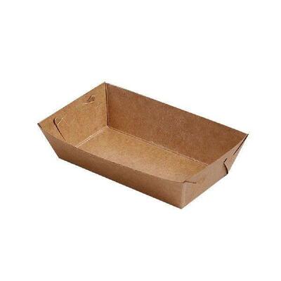 30 Pcs Serving Platter Tray Kraft Paper Packing Case Sushi