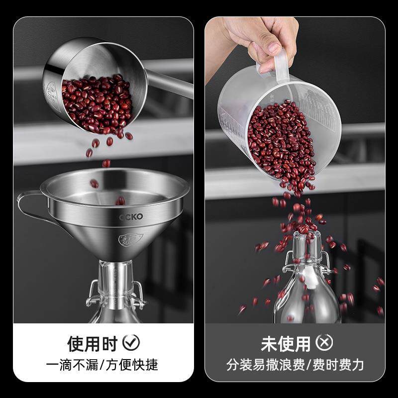 新款直销不锈钢酒提家用厨房加油舀子酒勺酒提子打酒器套装长柄过