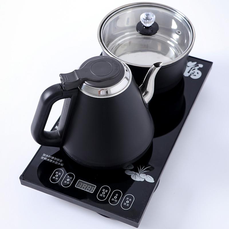 全自动底部上水电泡茶炉电热烧水壶主机茶台桌嵌入式明杰灶煮茶艺