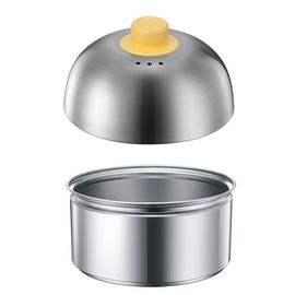 小熊煮蛋器配件 ZDQ-201/206/2151/C14A1/B07C3蒸盘 不锈钢蒸碗