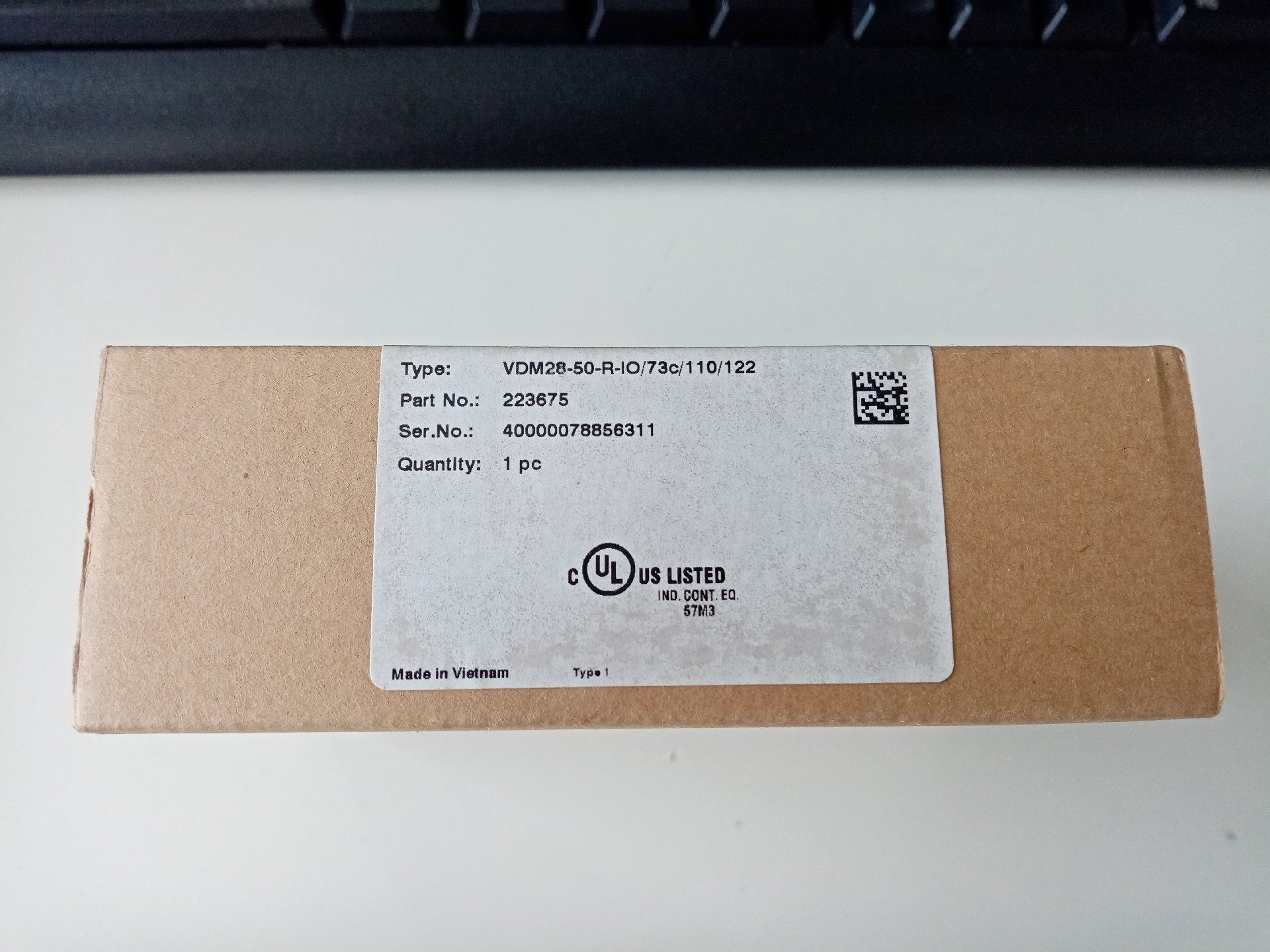 P+F倍加福测距传感器VDM28-50-R-IO/73c/1