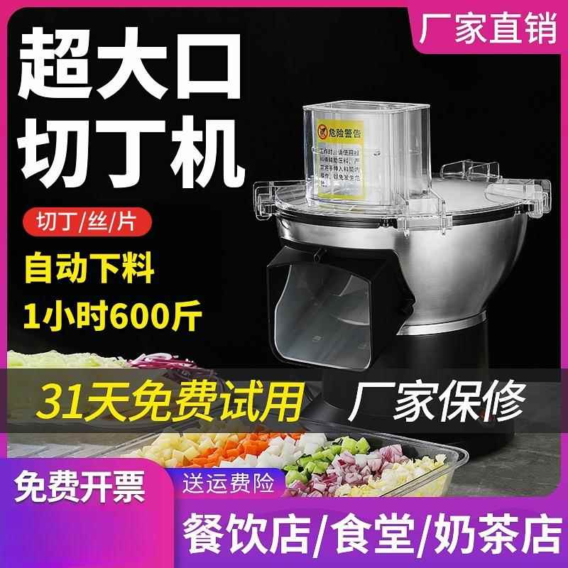 切丁机商用电动多功能小型蔬菜土豆萝卜片丝切块机切丁神器垒德株
