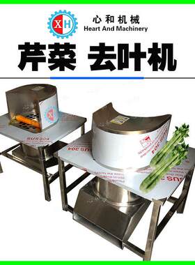 空心菜去叶子机 商用茴香苗除叶机 全自动芹菜去叶机心和源头工厂