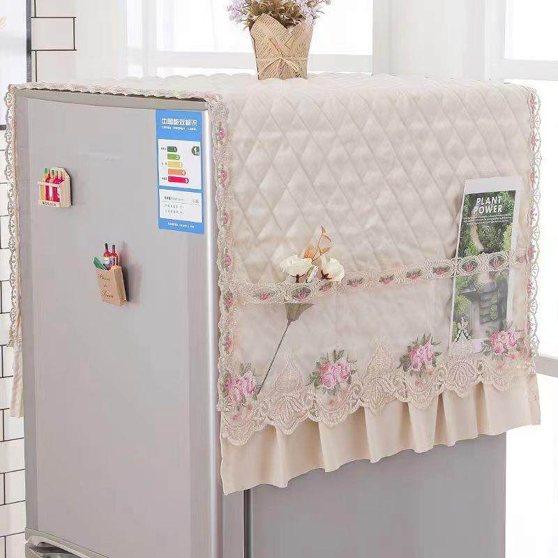 冰箱防尘罩顶盖布防水防油高级感遮尘保护罩置物袋双开门盖巾布,居家布艺,床头罩,淘宝优惠券,粉丝福利购,淘宝优惠卷