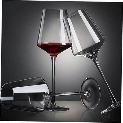 Crystal red wine glass set elegant wine glasses Goblet红酒杯