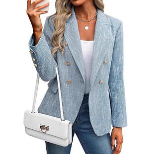 womens spring summer 2 piece tweed blazer shorts sets long