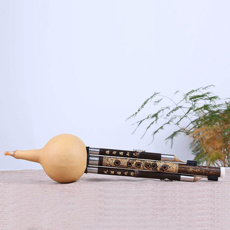 新款星光文小化单金竹葫芦丝乐器业专演奏型c调降B学生成人肚初学