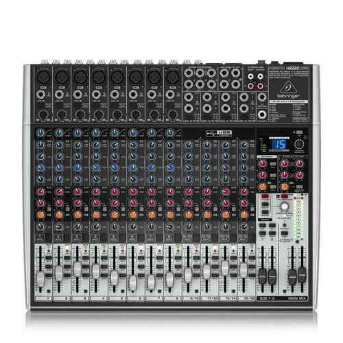 behringerX-2222USB调音台模拟调音台高级8路单声道模拟调音台