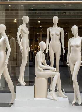 ICICLE之禾服装店半身人体模特道具女装全身假人偶橱窗人台展示架