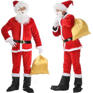 Santa christmas Claus Costume Cosplay 圣诞老人服装 father