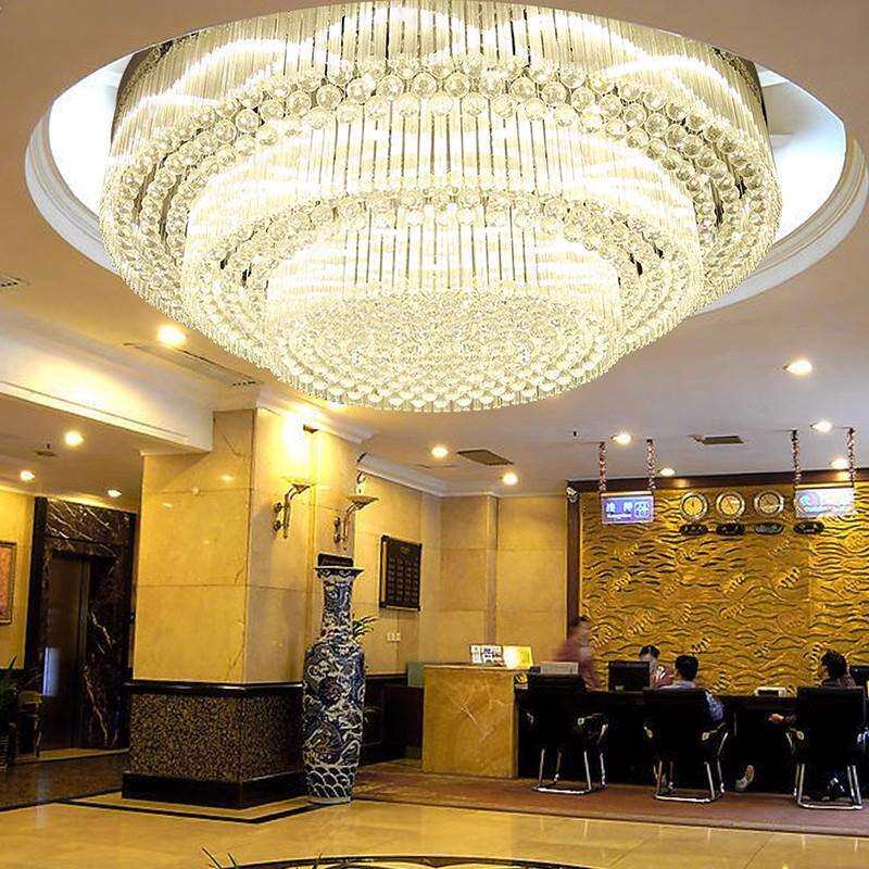来图非标灯具酒店大堂别墅水晶灯艺术琉璃吊灯售楼部沙盘吊灯
