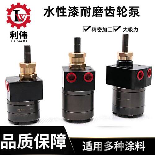 3CC6CC10CC静电喷漆齿轮泵DISK喷漆泵定量泵涂料齿轮泵