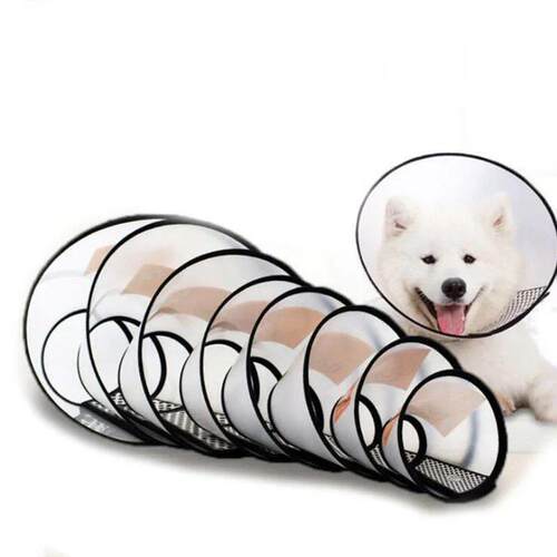 Pet Elizabeth Collar Puppy Anti Bite Grasping Collar for Sma