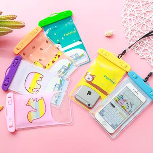 Touchscreen Universal Waterproof Phone Case, Cartoon Cute Di