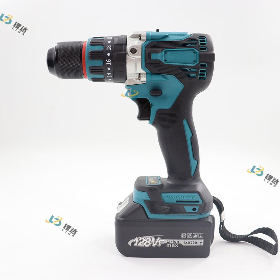 四件套外贸厂家锂电工具电锤角磨机扳手电钻电动工具套装13mm
