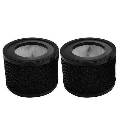2-Pack Replacement TRUE HEPA Filters Compatible For