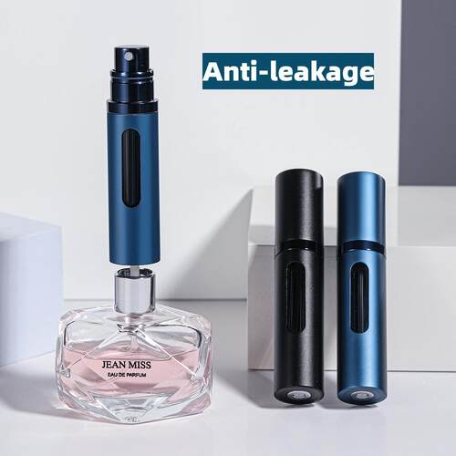 5/8ml Glass Refillable Perfume Bottle with Spray Scent Pump
