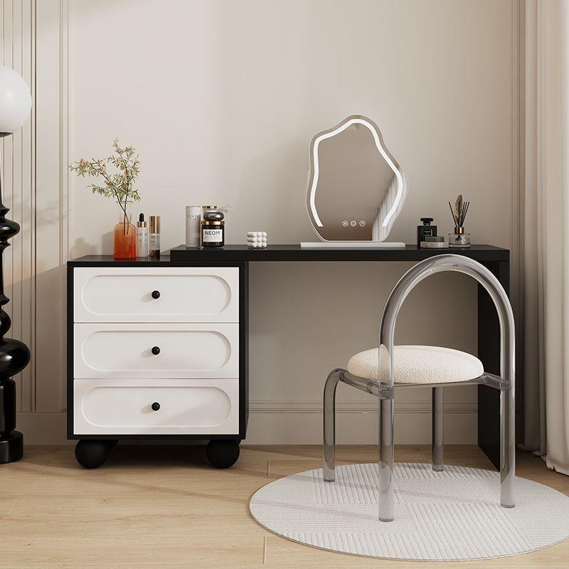 h收d梳妆台卧室E简约2025新款古现代纳柜斗柜一体床边柜WVV化中妆