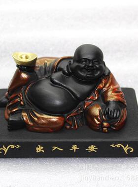炭雕汽车摆件出入平安商务礼品活性碳雕工艺品