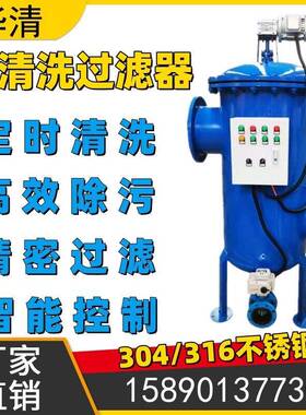 自来水净化自清洗过滤器热轧用水除磷吮吸式多芯反冲洗过滤器