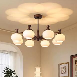 中古风客厅吊灯美式大厅主灯法式书房灯餐厅灯南洋风房间卧室灯具