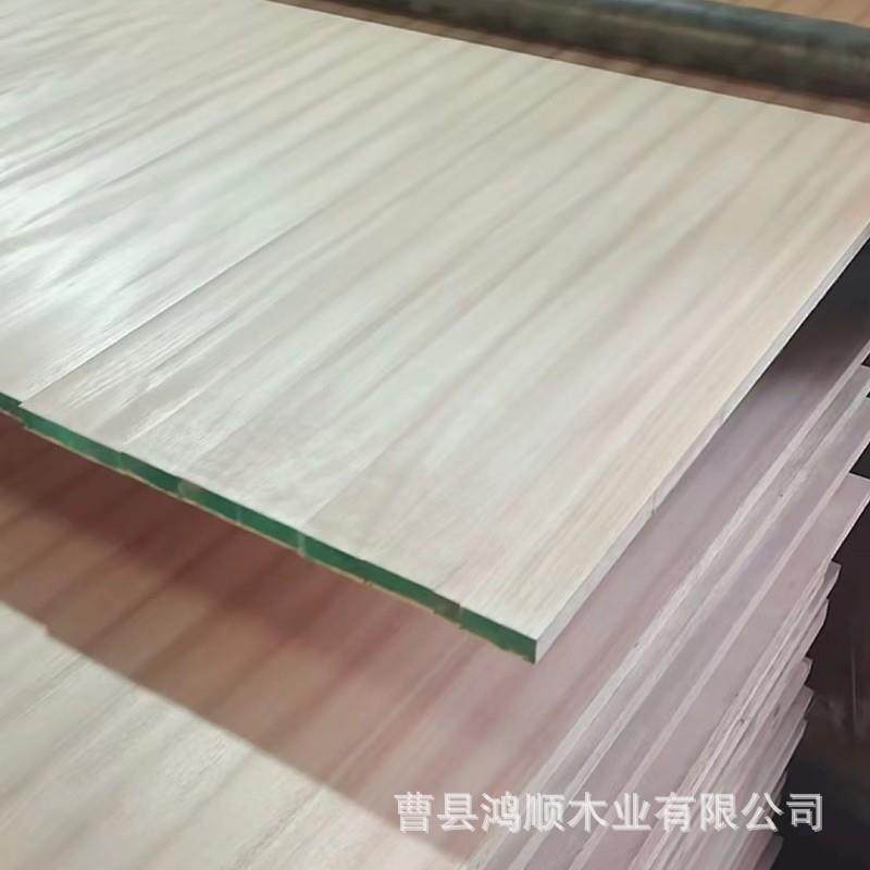 奥古曼直拼板E0级橱柜家具装修板非洲奥古曼红胡桃木拼板实木板