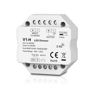 86盒安装 PWM频率可选认证5年 48VRF⾃复位开关调光 DC12