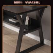 学习桌书架桌学书一体桌生家用洞洞学习桌板桌子竞电脑桌电桌子