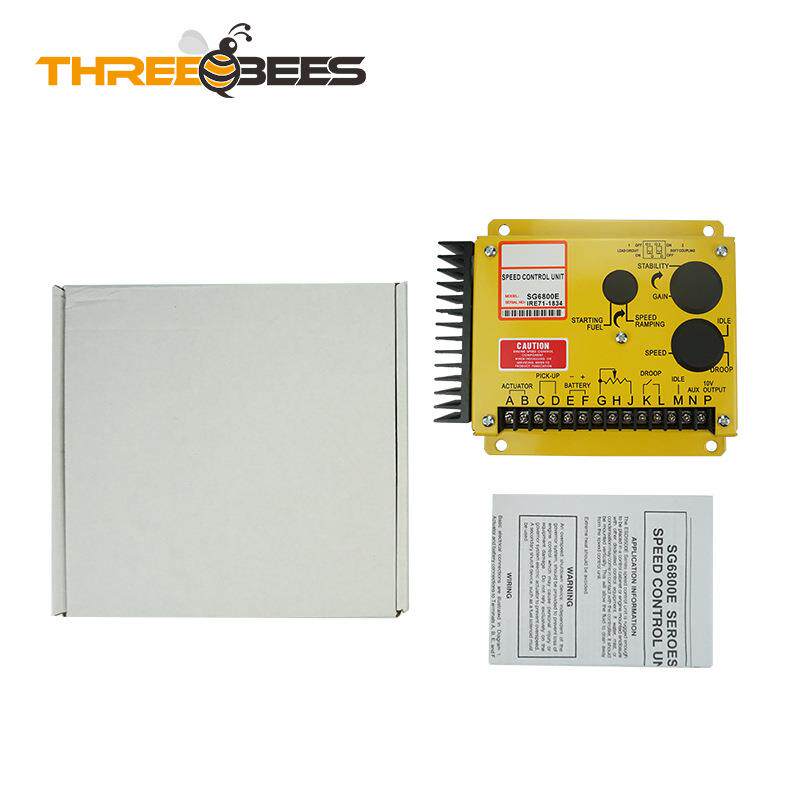 DG6800E大功率柴油发电机数字调速板电子调速器SG6800E转速控制器