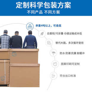 重型瓦楞纸盒五层七层白色印刷整套纸箱包装 定制纸箱包装