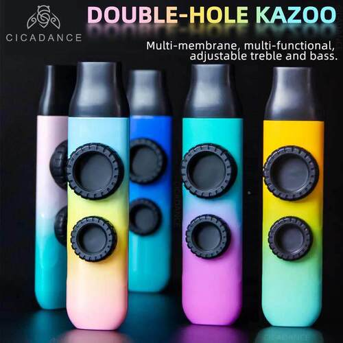 Double Hole Design Kazoo Double Film Kazoo Gradient Color U