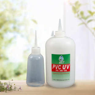 点滴PVC水管胶水UV胶快干胶家装粘水管排水管道鱼缸水路厂家现货