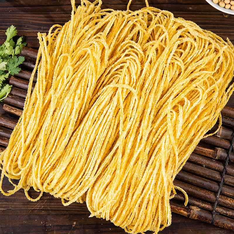 §素羊肚丝豆腐丝豆制品人造肉凉拌菜云丝腐竹丝火锅麻辣烫食