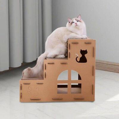 Dog Stair Ladder Portable Non Slip Dog Climbing Ladder Dog