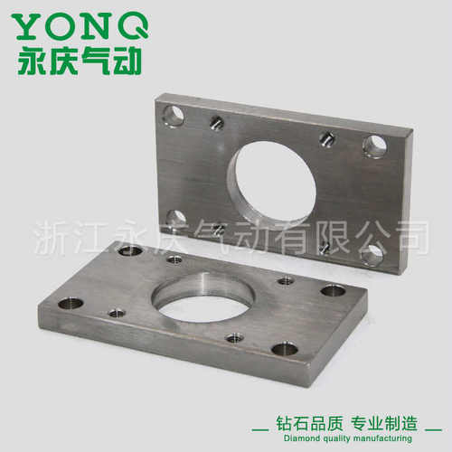 SC气缸附件配件 不锈钢法兰板FA 鱼眼接头