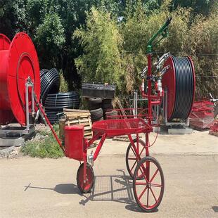 卷盘式喷灌机桁架喷淋船式大田自走式灌溉设备指针平移JP75-300