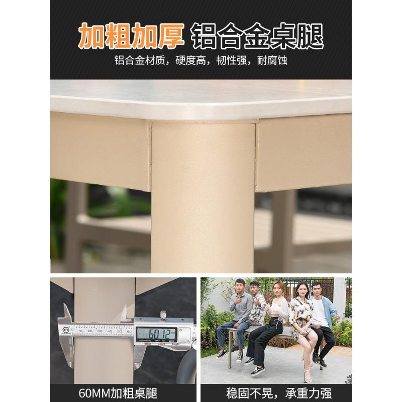 莫家户外便携式桌椅庭院花园阳台靠背椅室外露天北欧折叠桌椅组合