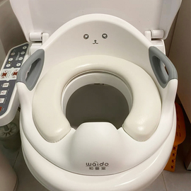 日本和爱堂婴儿童马桶圈坐便器婴幼儿男女宝宝小孩，厕所pu软坐垫便