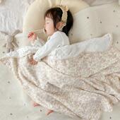 新生婴儿豆豆毯可机洗毛毯小毯子宝宝盖毯午睡专用a类薄空调外出