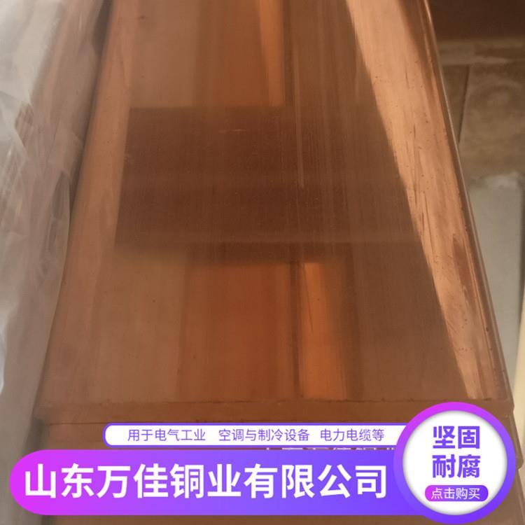 配电柜紫铜排生产厂家镀锡紫铜扁条T2紫铜卷排铜排紫铜排5*50