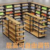 中岛柜展示柜双面超市货架饰品零食母婴店文具店手机配件展示架