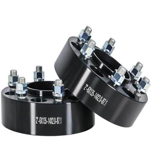 汽车配件锻造铝6061-T6法兰盘6*135-87.1多种尺寸加装垫片