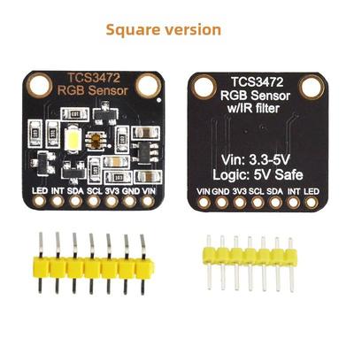 TCS34725颜色识别传感器明光感应模块 RGB IIC 支持 STM32