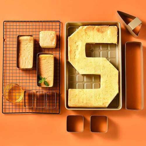 烘焙工具字母数字不锈钢烤盘蛋糕模具Alphanumeric cake mold
