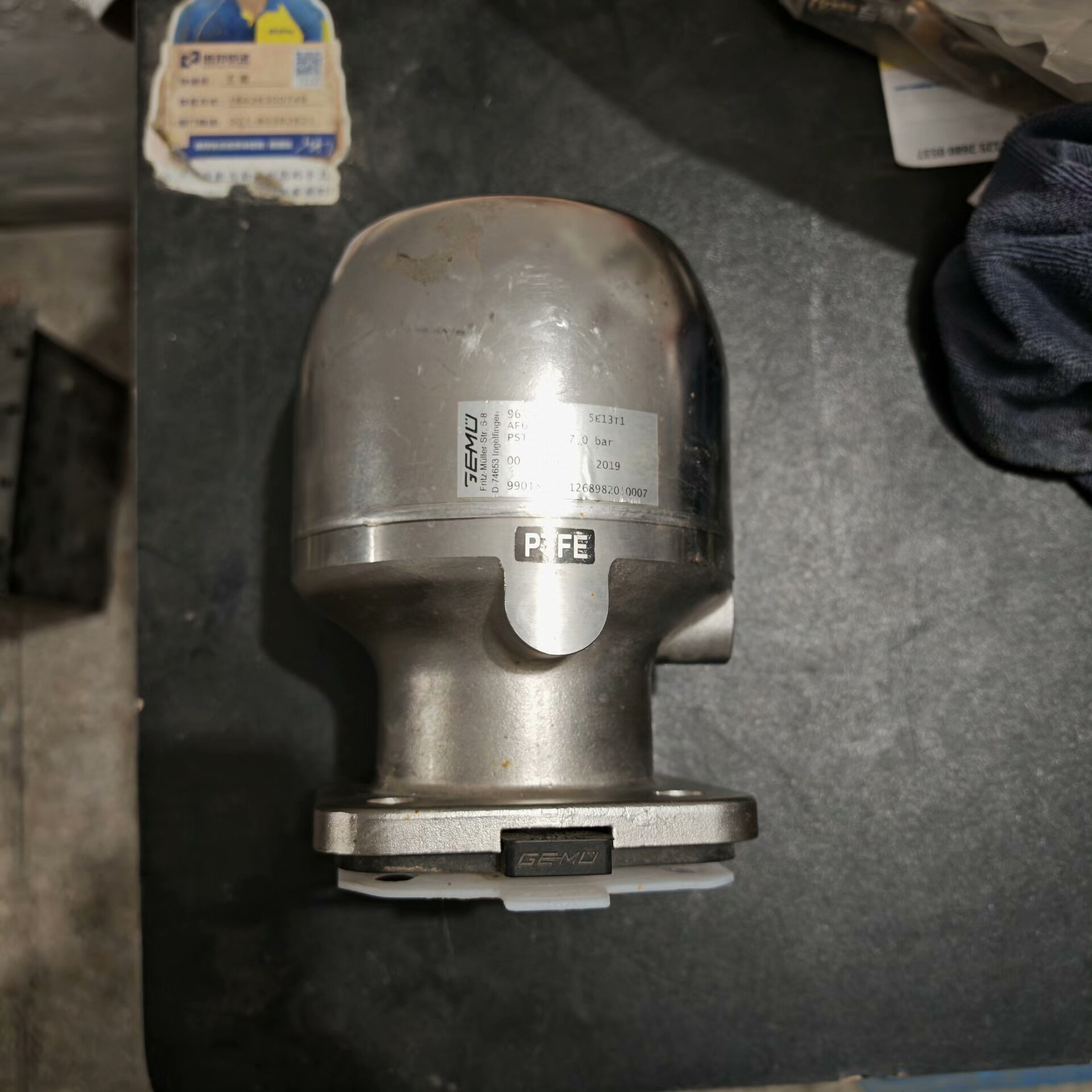 GEMU盖米气动隔膜阀9650 40z