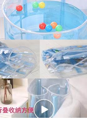 婴儿游泳桶家用恒温新生儿泡澡升降蓝卫士保温免充宠物宝宝游泳池