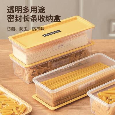 Home Dry Noodles Storage Box Kitchen Noodle Container Spaghe