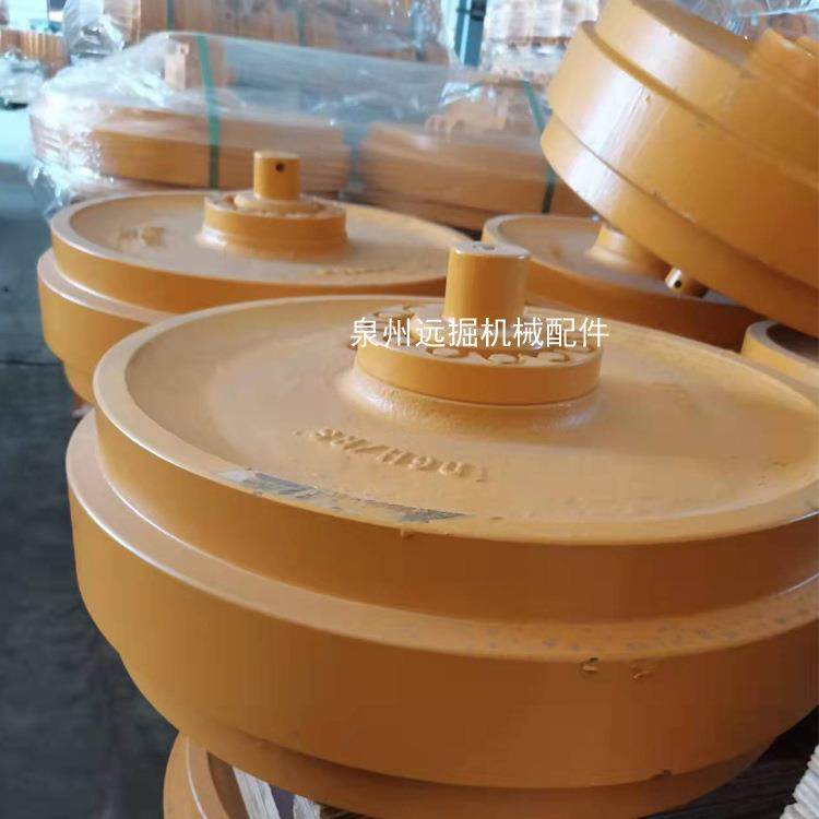 现货供应D6R前引导轮D6H后引导轮齿块卡特推土机底盘配件四轮一带