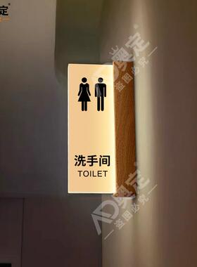 发光牌牌饭店包2745间标识牌亚克牌力门号办公室门牌棋室门门牌灯酒店